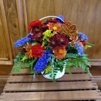Fall Leaf Basket