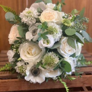 White Anemone Bouquet
