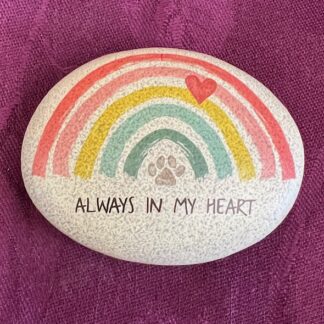 Tiny Always In My Heart Pet Stone
