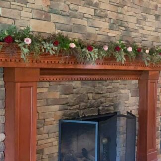 Mantel Fireplace Garland
