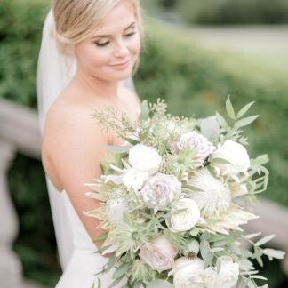 White Protea Bouquet