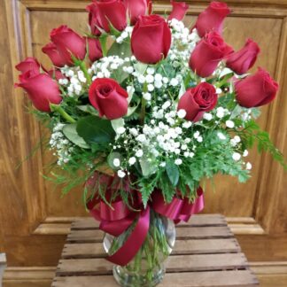 2 Dozen Long Stem Roses