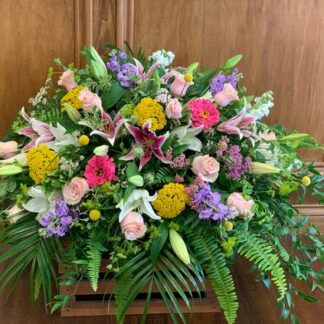 Lutz Garden Casket Spray