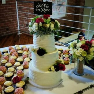 Elegant Cake Flowers