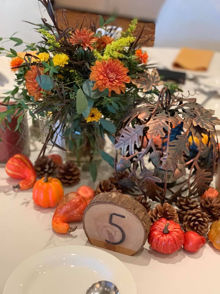 Fall Mason Jar Centerpiece