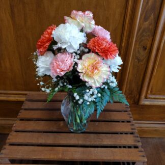 Dozen Mixed Carnations