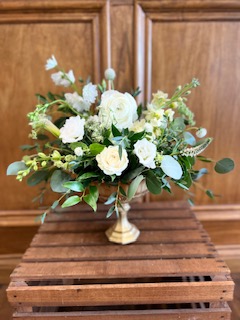 White Garden Mix Centerpiece