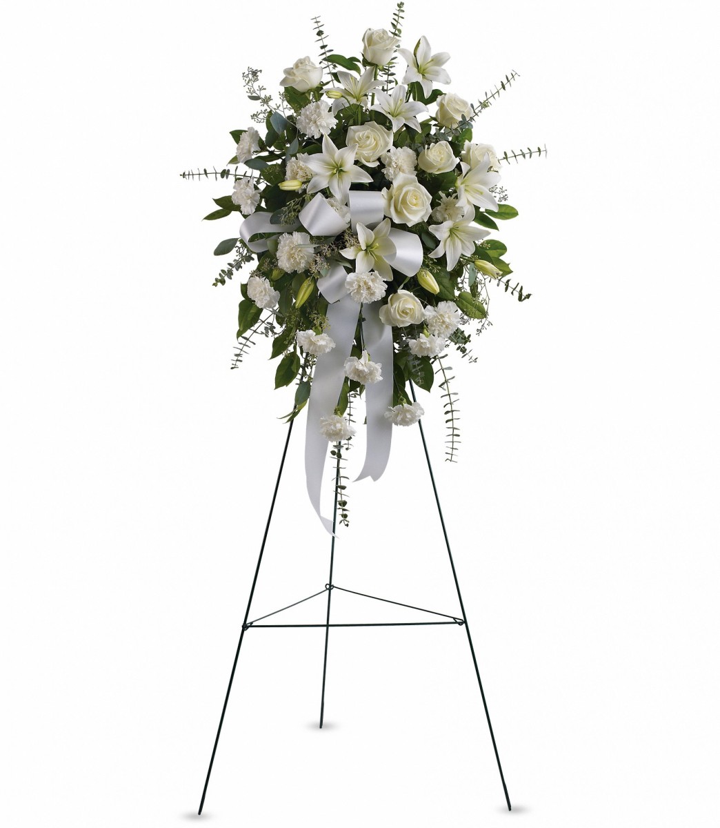 WITH DEEPEST SYMPATHY SPRAY