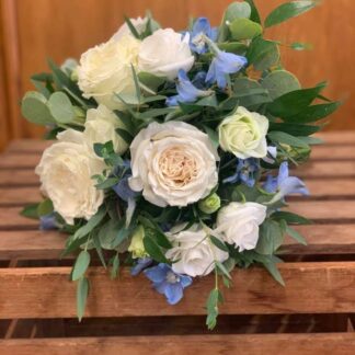 White & Blue Bouquet