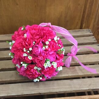 Hot Pink Kissing Ball