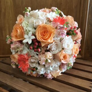 Coral & Peach Bouquet