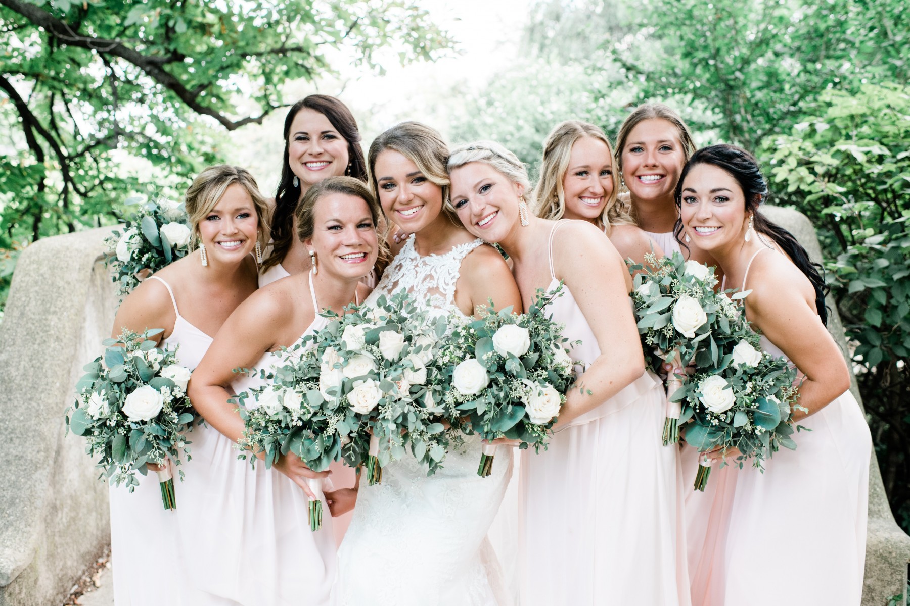 Roses and greens