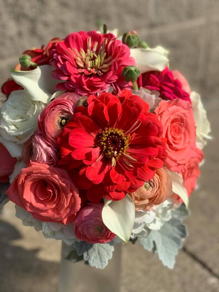 Coral Bliss Bouquet