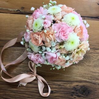 Peach & Pink Kissing Ball