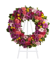 Color Of Life Wreath