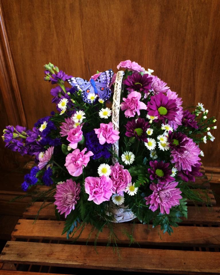 Purple Shades Basket