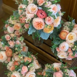 Peach & Peonies Bouquet