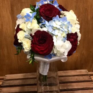 Red White & Blue Mini Bouquet