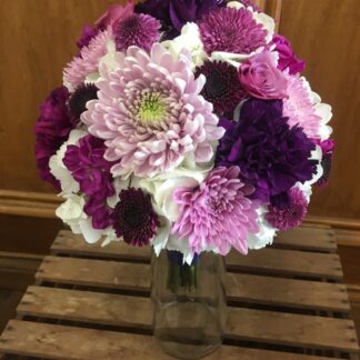 Shades Of Purple Mini Bouquet
