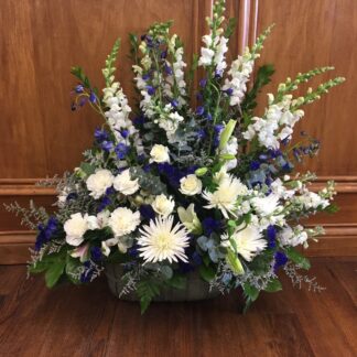 Touch of Blue Basket