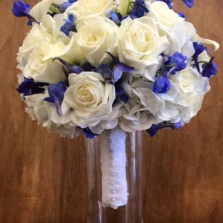 Classic White & Blue Bouquet