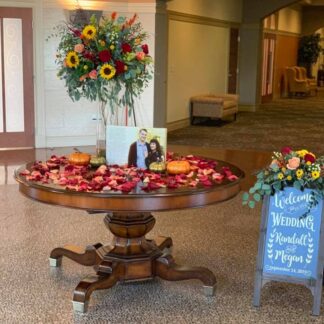 Reception Welcome Table
