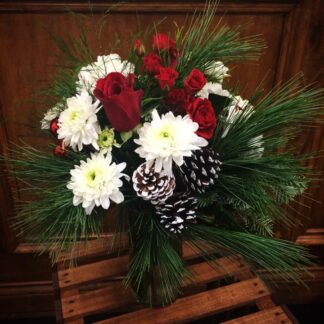 Lutz Christmas Vase