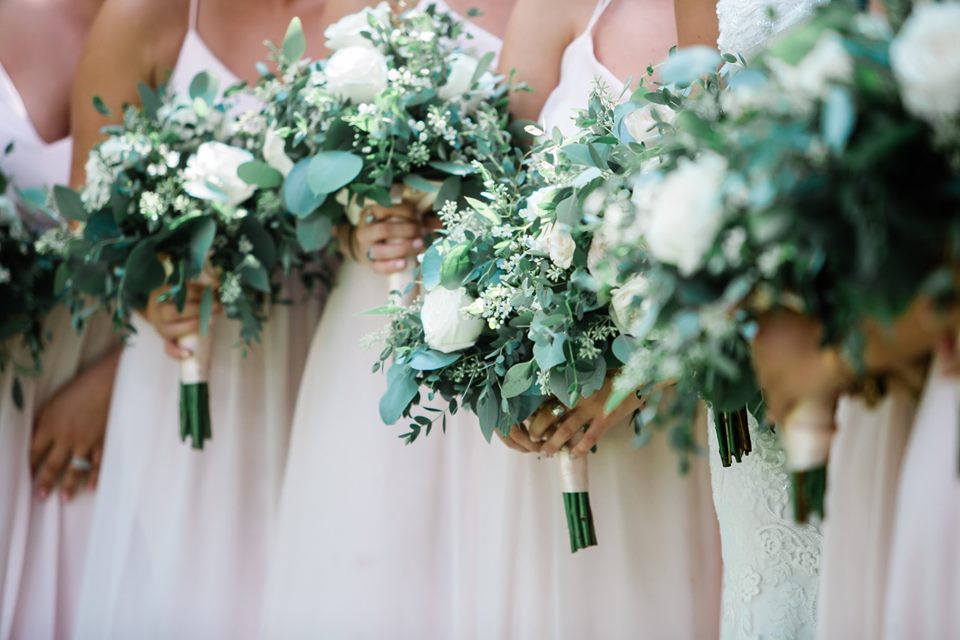 Greenery & Roses