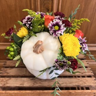 Spooky Sweet Pumpkin Arrangement