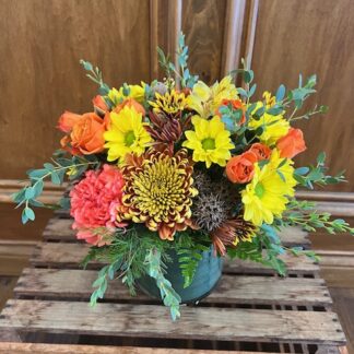 Limited Release! Designer's Choice: Mother Earth’s Autumn Garden Arrangement