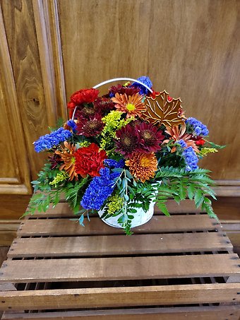 Fall Leaf Basket
