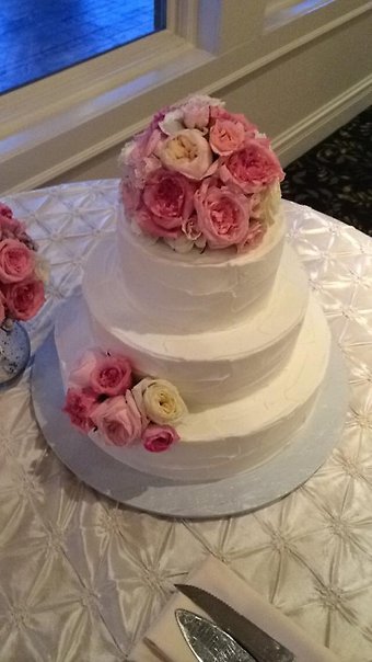 Pink Rose Topper