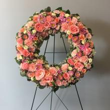 Garden Of Pink Wreath
