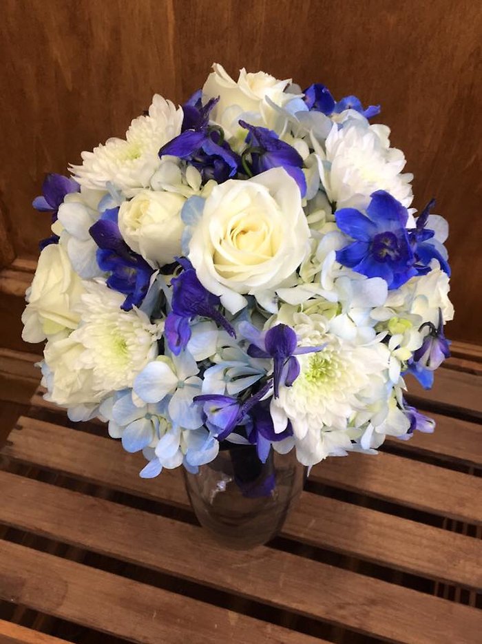 Blue Blooms Bouquet