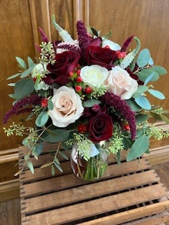 Whimsical Red Bouquet