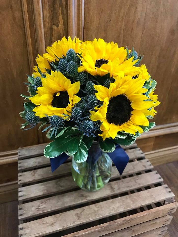 Thistled Sunflowers