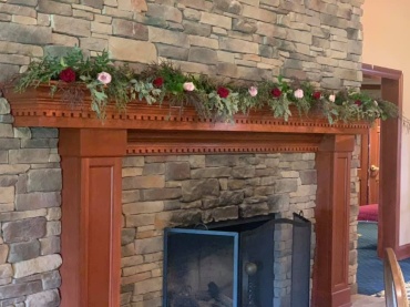 Mantel Fireplace Garland