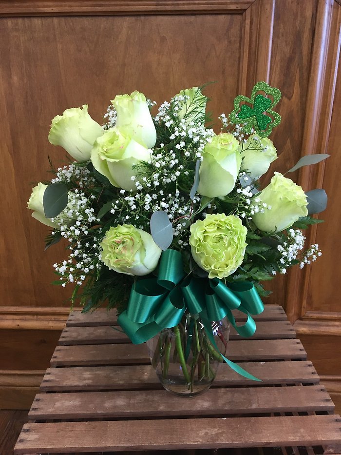 St. Patrick\'s Day Roses