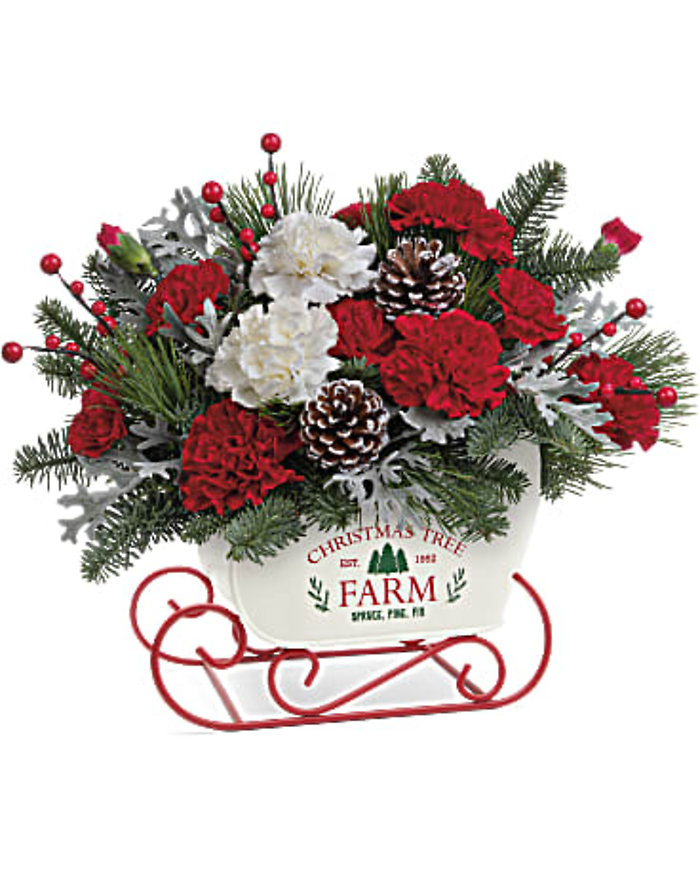 Teleflora\'s Sleigh The Season Bouquet
