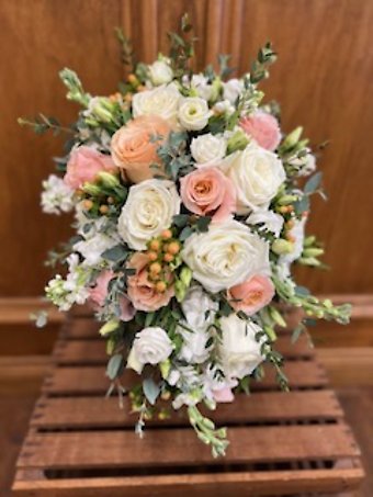 Fresh Peach Bouquet