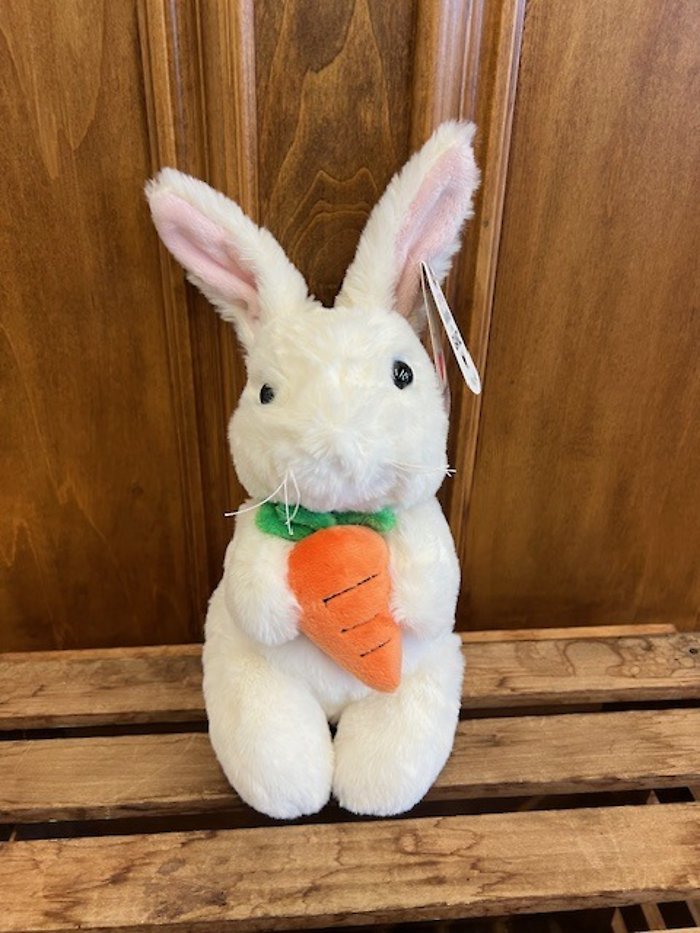 White Bunny Plush