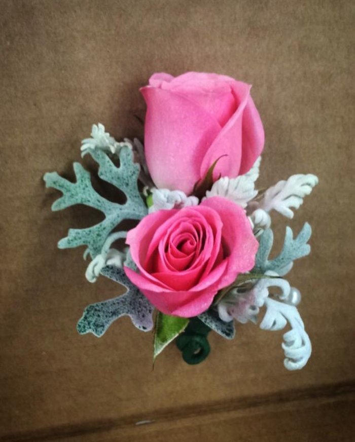 Double Spray Boutonniere