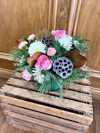 Limited Release! Designer\'s Choice the: Winter Blush Arrangement