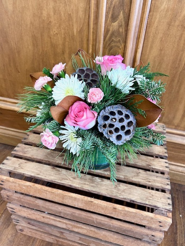 Limited Release! Designer\'s Choice the: Winter Blush Arrangement