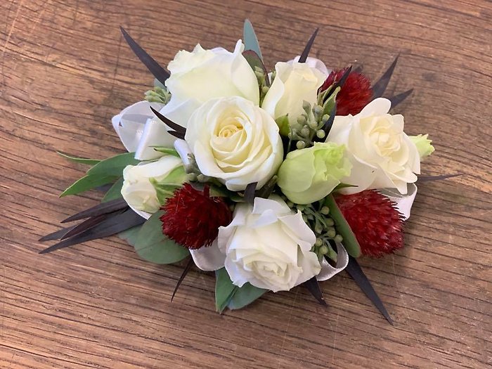 Touch Of Red Corsage