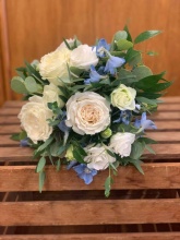 White & Blue Bouquet