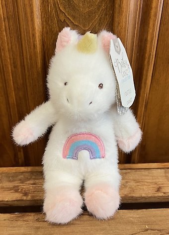 Little Rainbow Unicorn Stuffed Animal