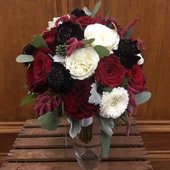 Midnight Burgundy Bouquet