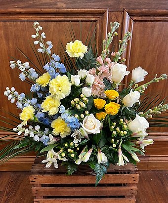 Lutz Sympathy Tribute Basket