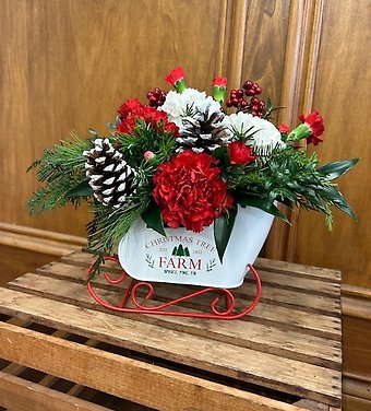 Teleflora\'s Sleigh The Season Bouquet